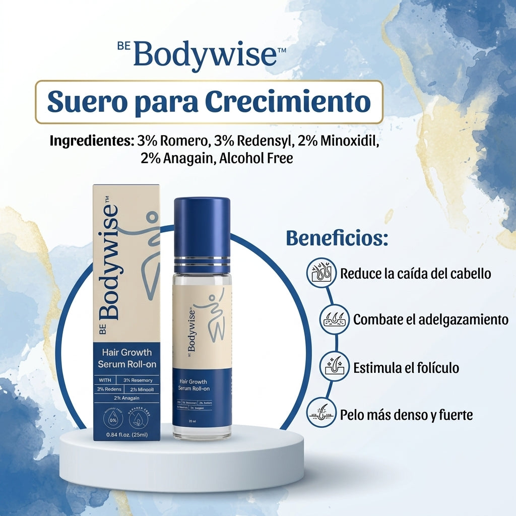 Bodywise Engrosador de Pelo - 25 ml