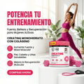 Creatina en Polvo sin sabor para mujeres - 30 porciones