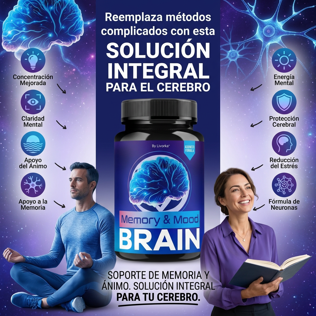 Memoria y Animo Suplemento - 60 Capsulas