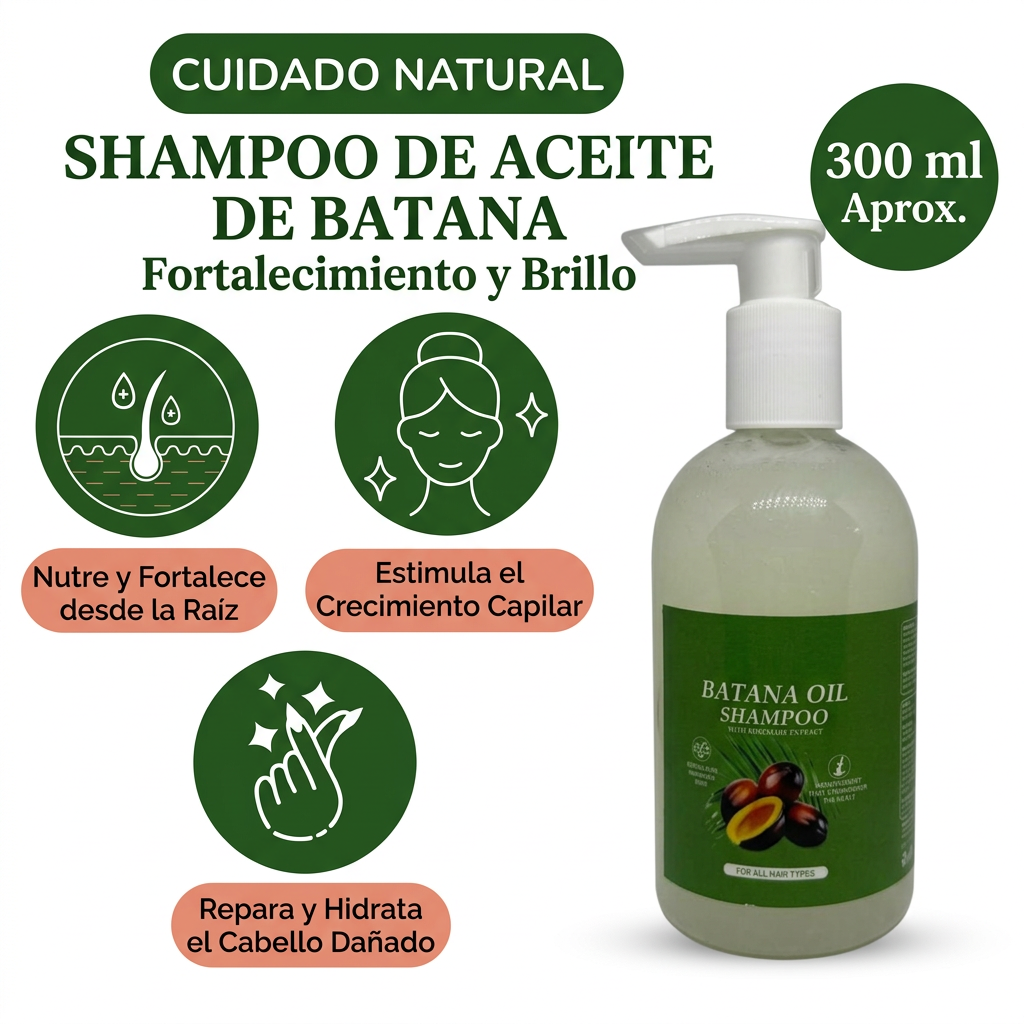 Shampoo de Aceite de Batana - 300ml
