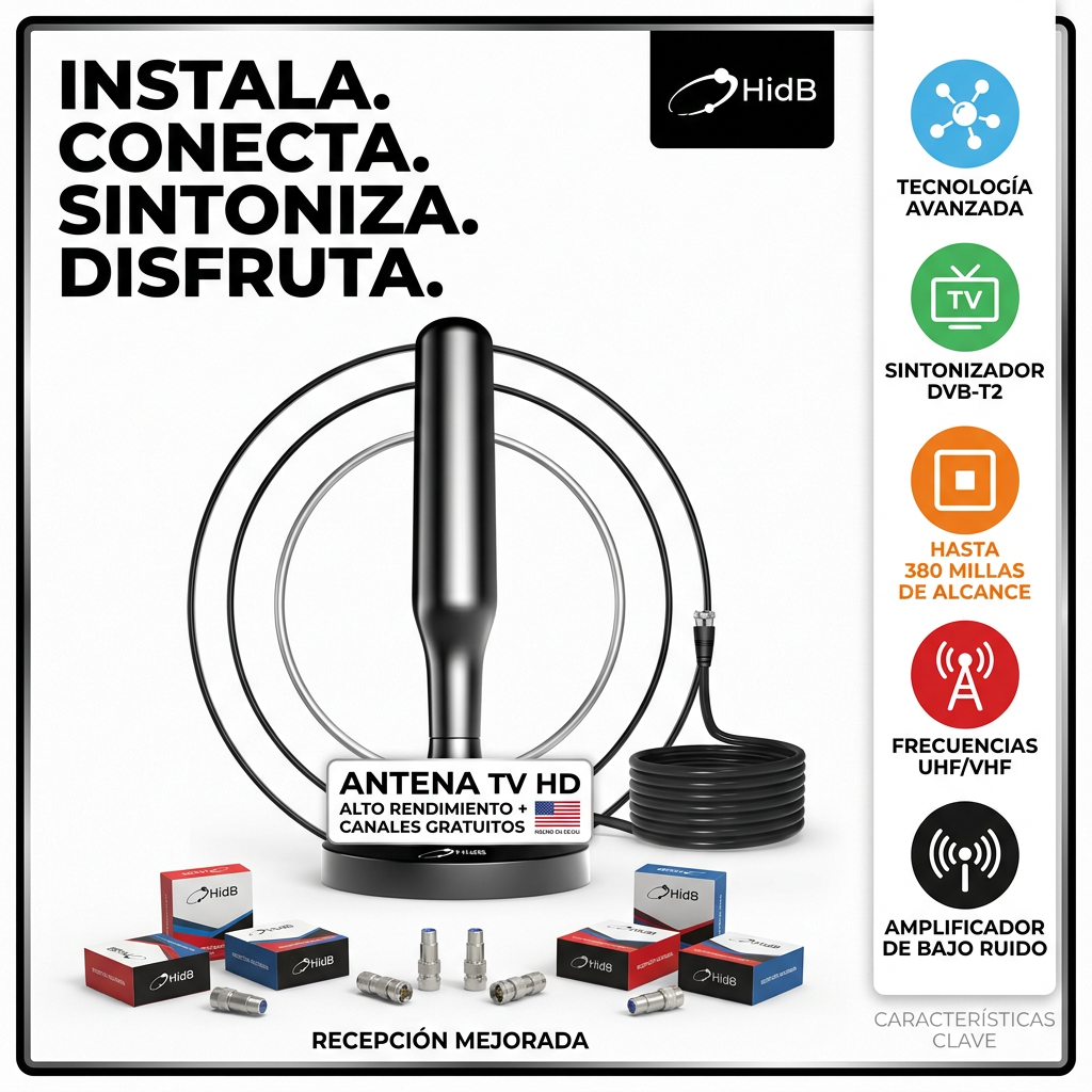 Antena de Interior para Smart TV