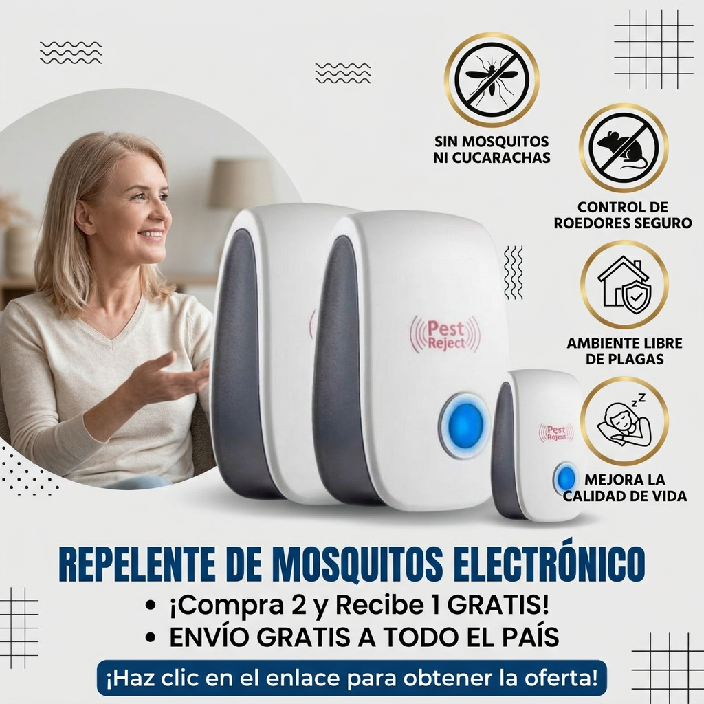 Repelente de Mosquitos Electronico