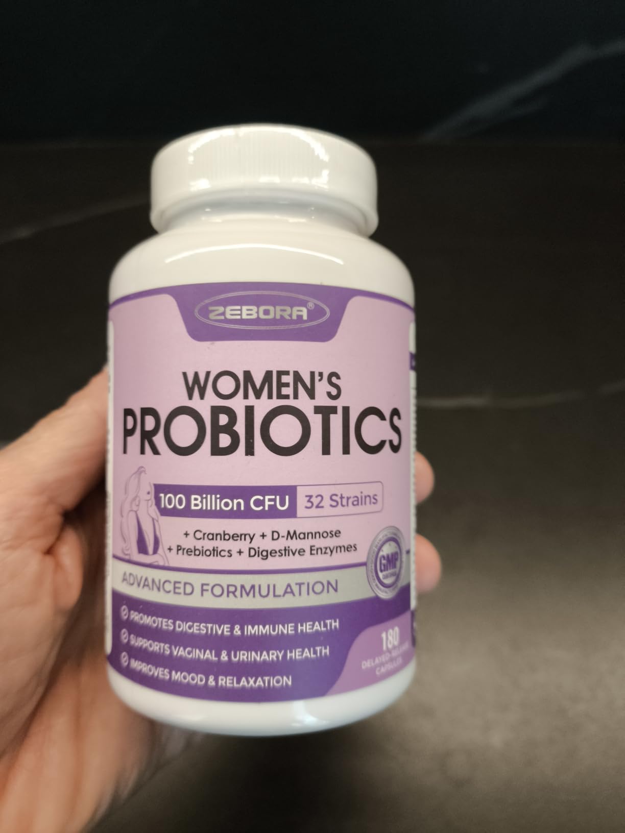 Probioticos para Mujer Salud Intima e Inmunologica - 180 Capsulas