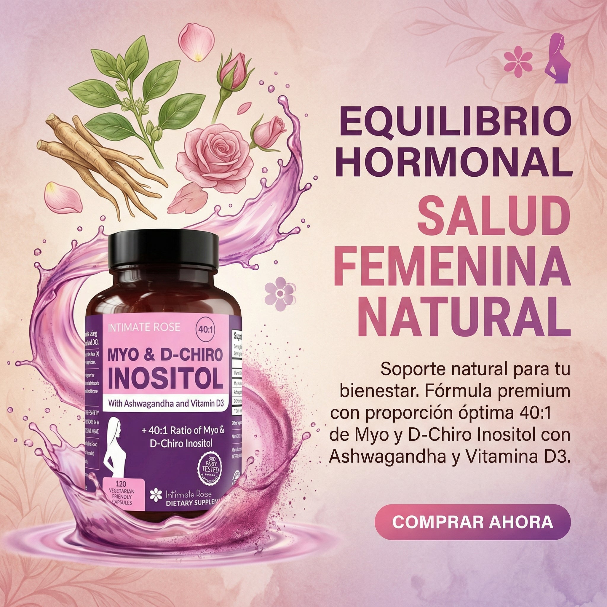 Salud Hormonal Femenina - 120 Capsulas