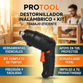 Destornillador Electrico 47 piezas - Negro