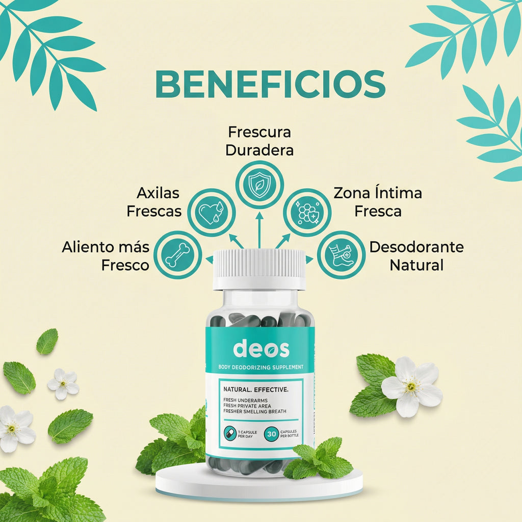 Desodorante Interno Suplemento - 30 Capsulas