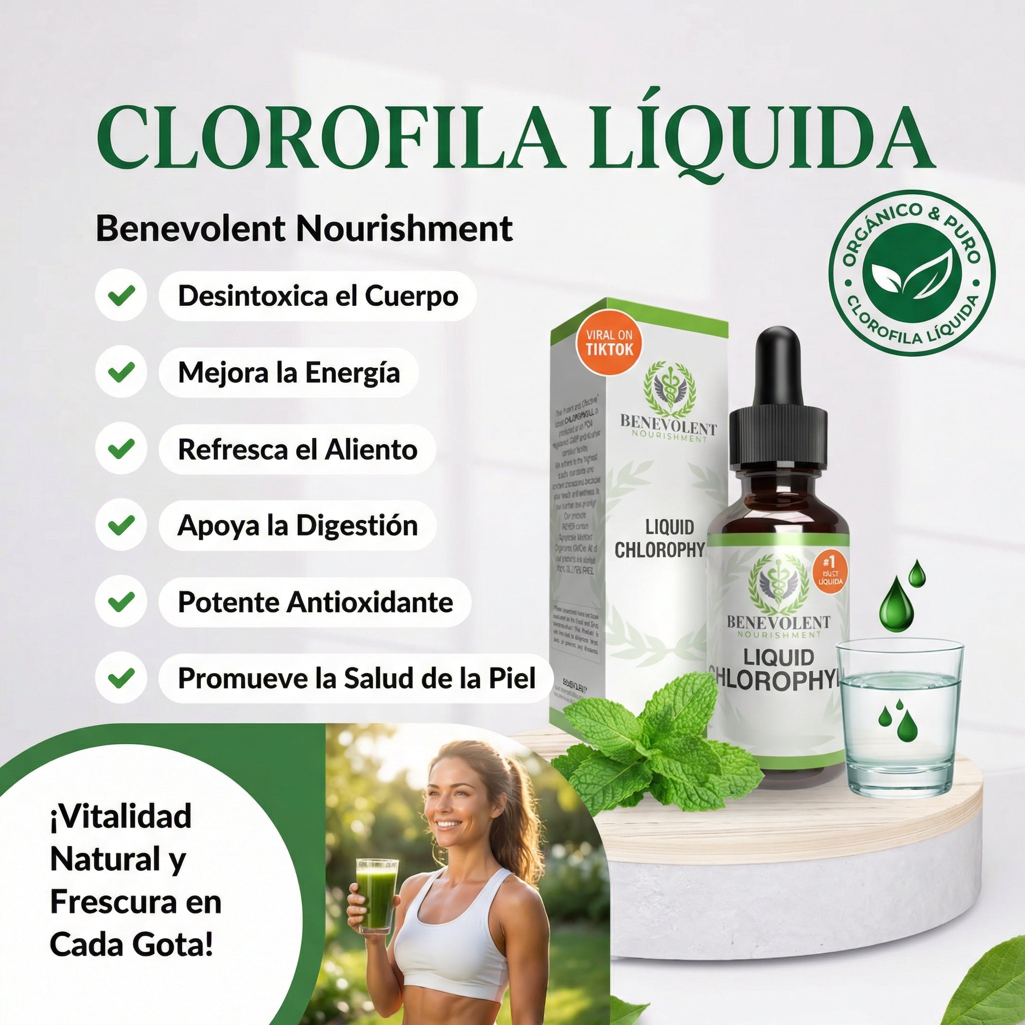 Gotas de Clorifila - 59 mL