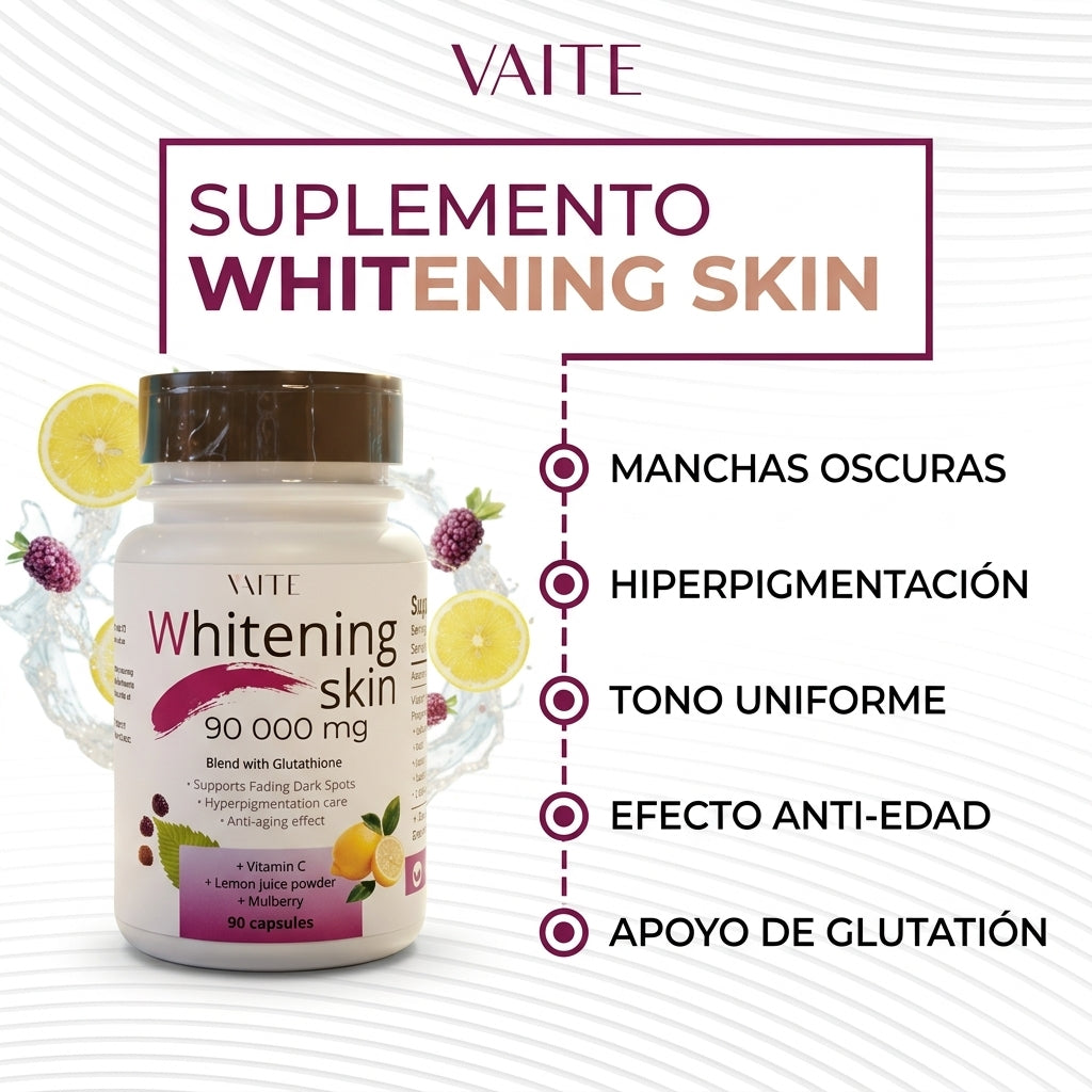 Capsulas Antimanchas Faciales Whitening