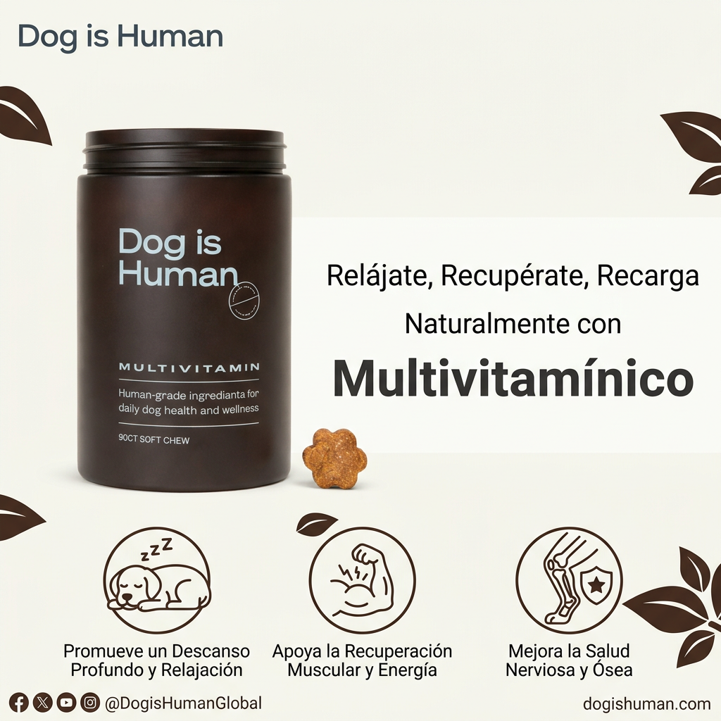 Multivitamina para Perros - 90 Pastillas Masticables