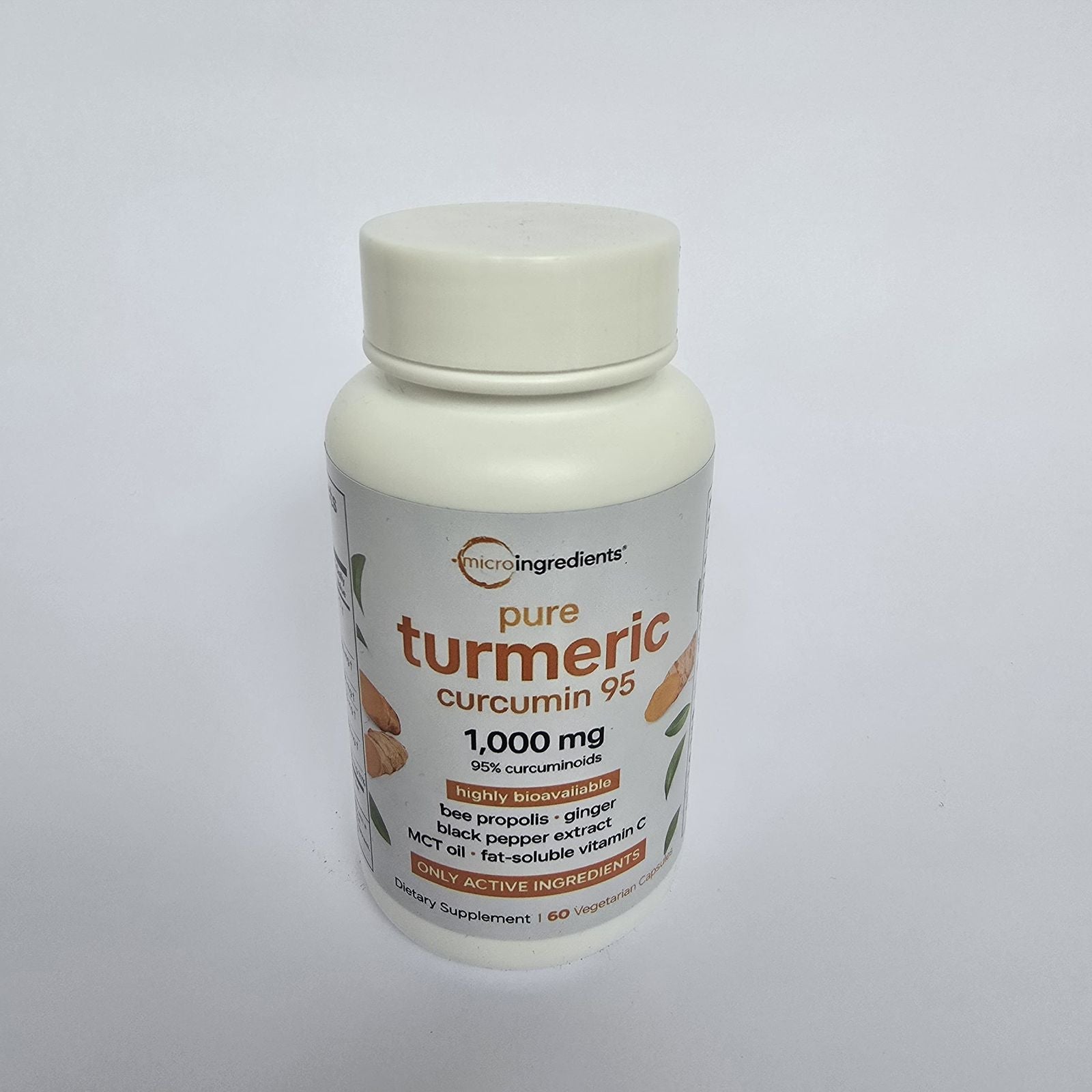 Suplemento de Curcuma - 60 Capsulas