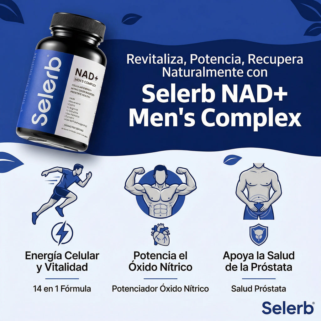 Suplemento para Hombres NAD - 60 Capsulas