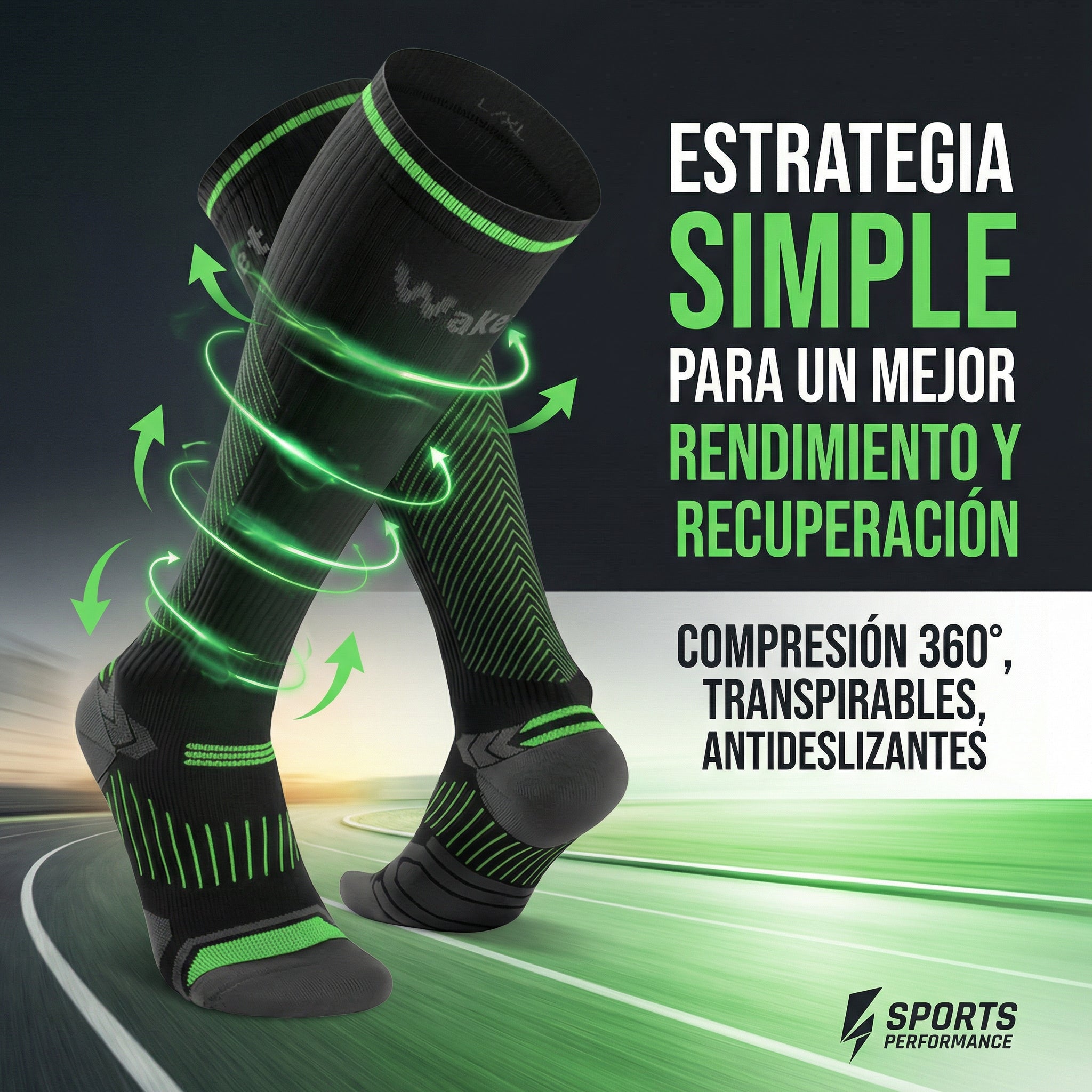 Calcetines de Compresion Unisex