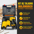 Taladro Inalambrico - 2 Baterias