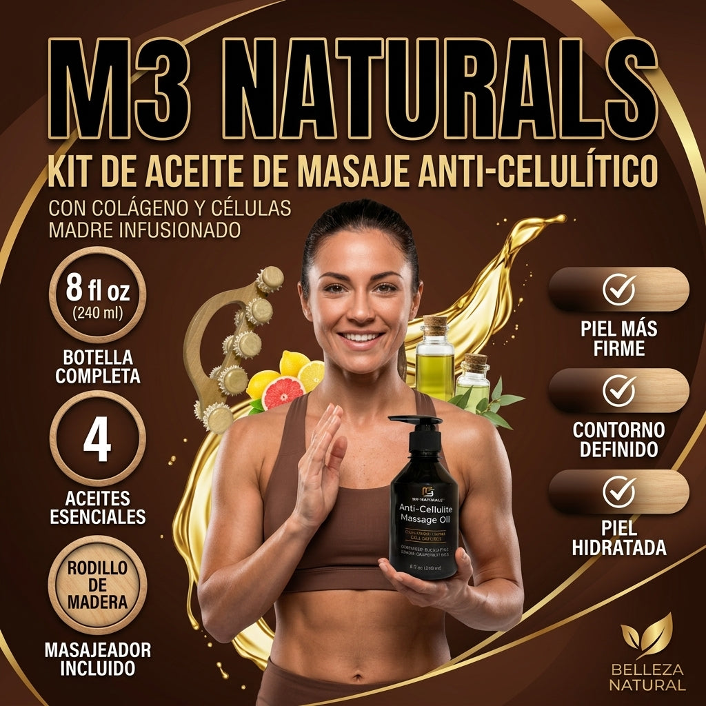 Kit De Aceite De Masaje Anticelulitico