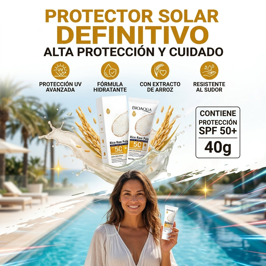 Rice Raw Pulp Protector Solar